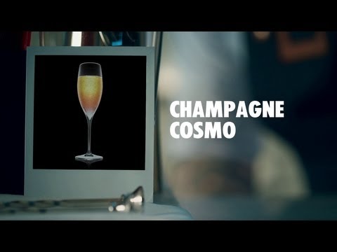 CHAMPAGNE COSMO DRINK RECIPE - HOW TO MIX