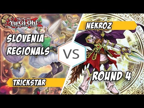 Yu-Gi-Oh! Slovenia Regionals Round 4 Rok Najdič (Trickstar) vs Tim Pungrčar (Nekroz)