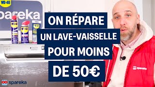Ce lave-vaisselle était BON POUR LA POUBELLE… On l’a sauvé et on vous le fait GAGNER ! (Défi WD-40)