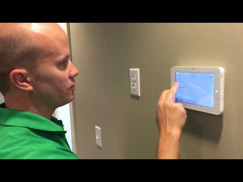 Complete Installation of IQ Panel 2 Security System with Sensors & Alarm.com Camera  SecurityAllStar