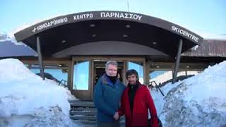 Ο πρέσβης των ΗΠΑ κ. Τζέφρυ Πάιατ στο Χ/Κ Παρνασσού