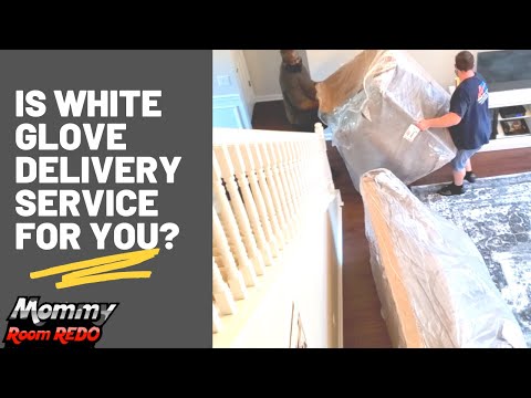 YouTube video about: How much to tip white glove furniture delivery?