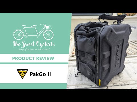 Topeak PakGo GearPack II Cycling Gear Bag Review - feat. Labeled Compartments + Backpack Straps