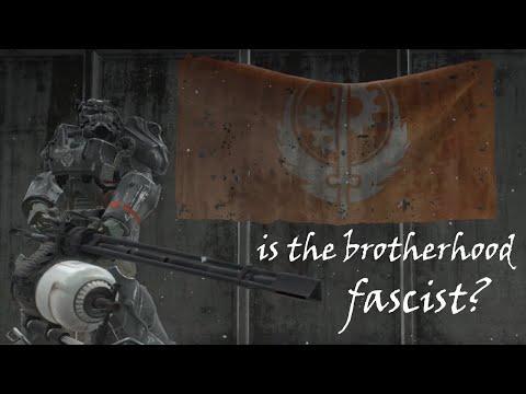 Is the brotherhood of steel an evil fascist organization?