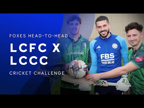 Cricket Meets Football 🏏 | Join Conor And Ben For The Ultimate Leicester Crossover