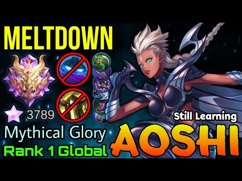 3,700+ Mythical Glory Karrie 100% Meltdown the Tank! - Top 1 Mythical Glory by Aoshi Still Learning