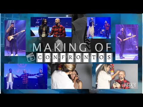 Korbã e Manu Ribeiro - Making of Confrontos (clipe)