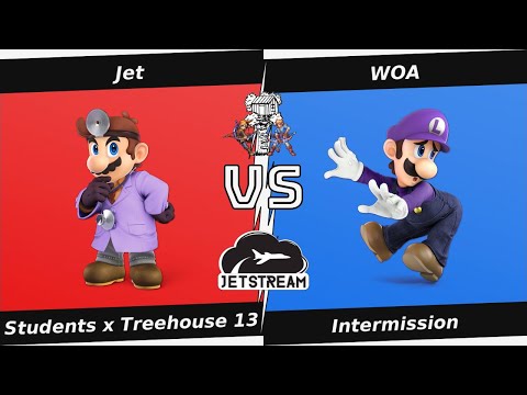 Students x Treehouse 13 Intermission - Jet (Dr Mario) Vs WOA (Luigi) - SSBU