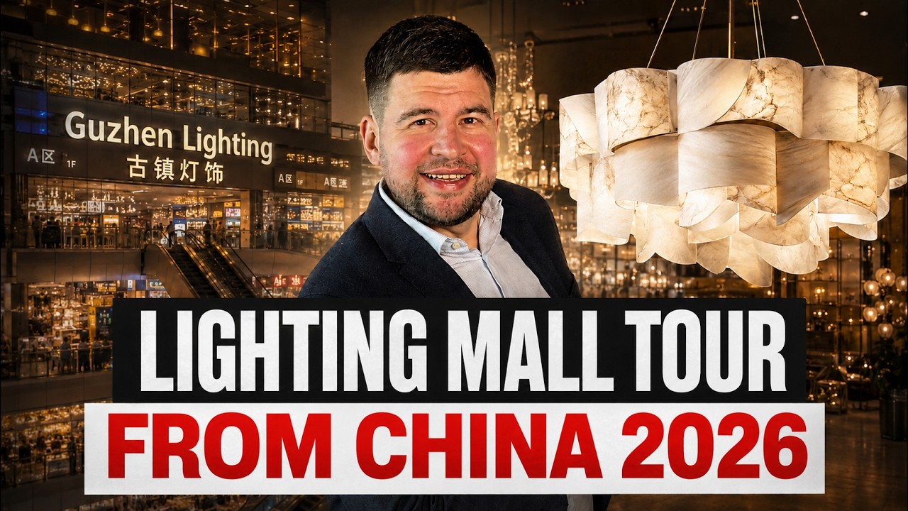 NEW Lighting Trends for 2026! Inside Guzhen’s Massive Lighting Mall in China
