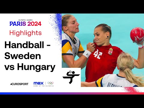 Sweden 36-32 Hungary | Women's Quarter-Final Handball Highlights | #Paris2024 #Olympics