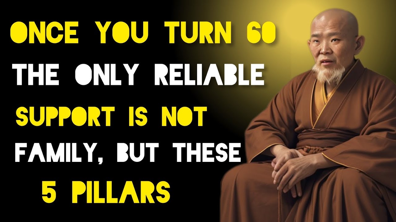 Once You Turn 60,The Only Reliable Support Is Not Family, But These 5 Pillars - Zen And Buddhism.
