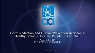 Germ Reduction And Disease Prevention in Schools