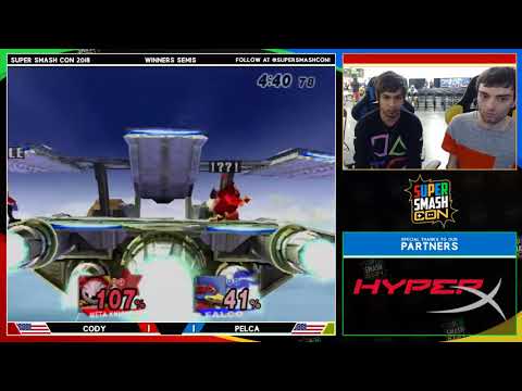 SSC 2018 - SSBB - Cody (MetaKnight) Vs. Pelca (Falco) Brawl Winners Semis