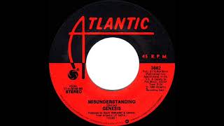 1980 HITS ARCHIVE: Misunderstanding - Genesis (stereo 45)