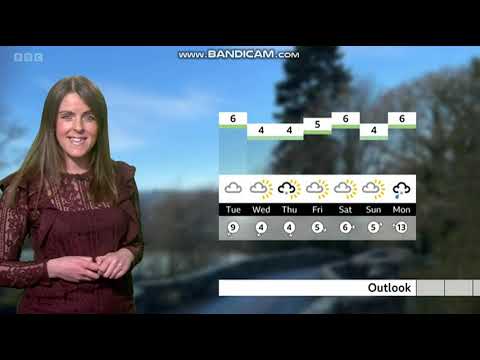 (HD) Alex Osbourne BBC ONE Spotlight weather December 4th 2022 - 60 fps Good Quality