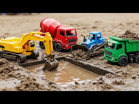 Let’s Fix the Muddy Pit! 🚧 Toy Trucks Team Up at the Playground + More Nursery Rhymes & Kids Songs