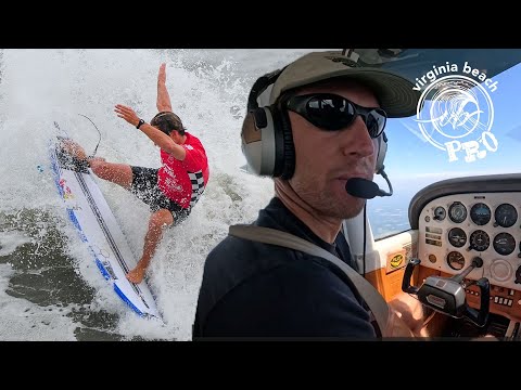 Michael Dunphy takes flight...literally -  Virginia Beach Pro pres. by Coastal Edge ECSC bound