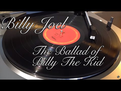 Billy Joel - The Ballad of Billy the Kid (1973) - Black Vinyl LP