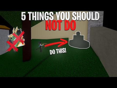 5 THINGS You SHOULD NOT DO In First Sea - Blox Fruits