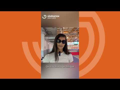 Célia à l'INSEP à Paris !