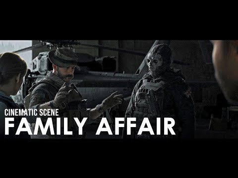Ghost wants call an airstrike on Shepherd & Graves - Call of Duty: MW3 "Family Affair" Cutscene