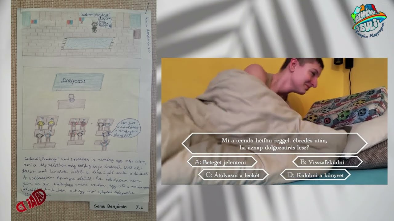 Irodalmi mémeket készített a 7. évfolyam 2026.02.