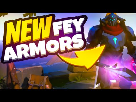 FIRST LOOK AT THE NEW Fey Armors and Abilities in Albion Online