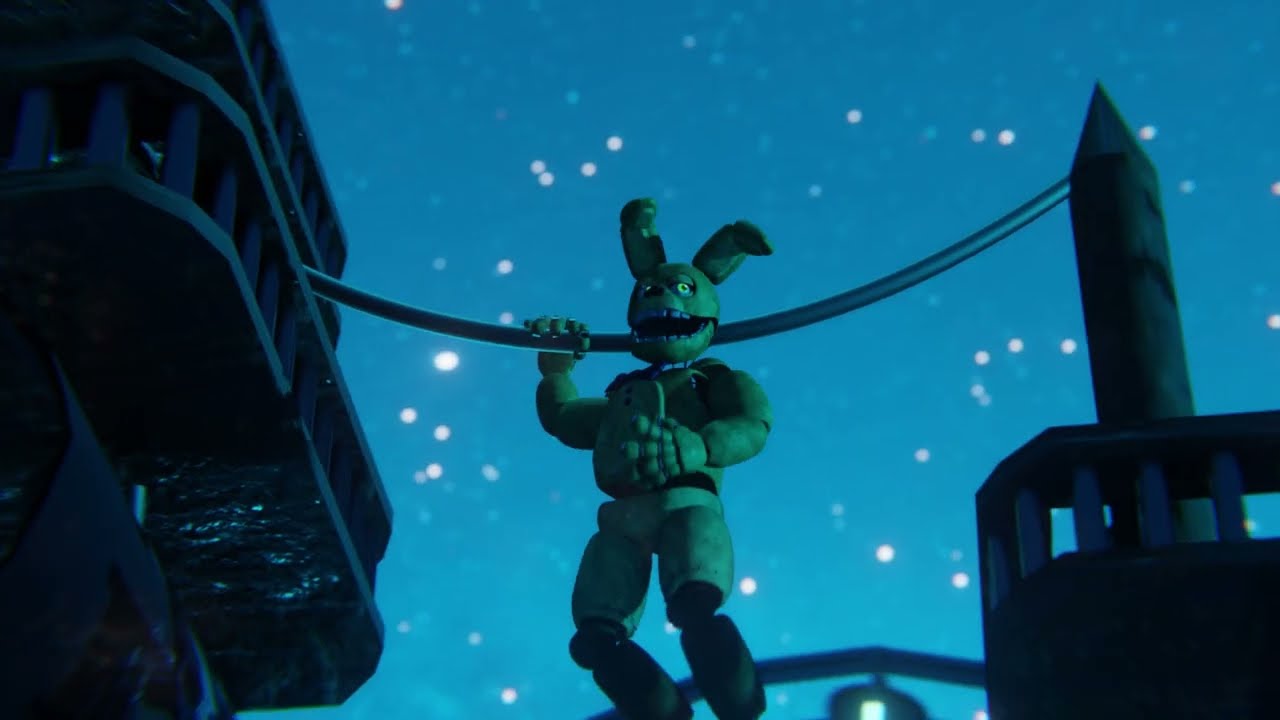 (Blender-Fnaf) Springbonnie Wip 0002