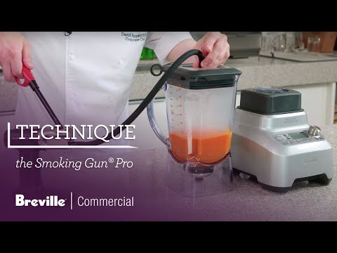 The Smoking Gun® Pro | Master the technique: Smoking with a blender | Breville Commercial