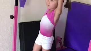 Emma rester gymnastics evolution (age 2-6)
