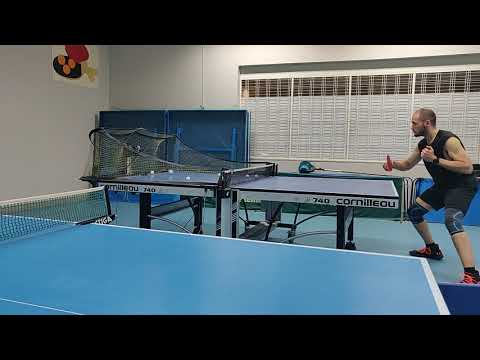 Long pimples block speed training