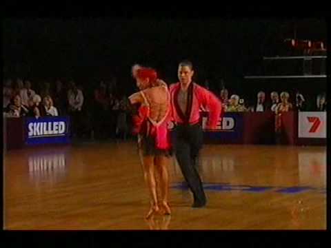 IDSF World Latin Championships 2008 ChaCha solo Zoran plohl & Tatsiana Lahvinovich