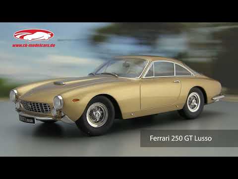 KK SCALE MODELS 1/18 - FERRARI 250 GT LUSSO - 1962 181021R
