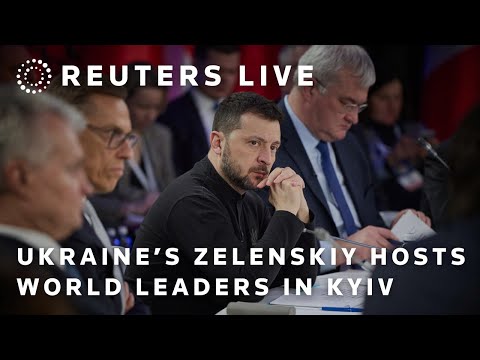 LIVE: Zelenskiy hosts world leaders in Kyiv