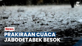 Prakiraan Cuaca untuk wilayah Jabodetabek pada Rabu 22 Febuari 2023, Bogor Hujan pada Malam Hari