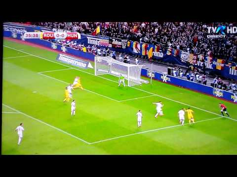 Romania - Ungaria , Dribling Sanmartean