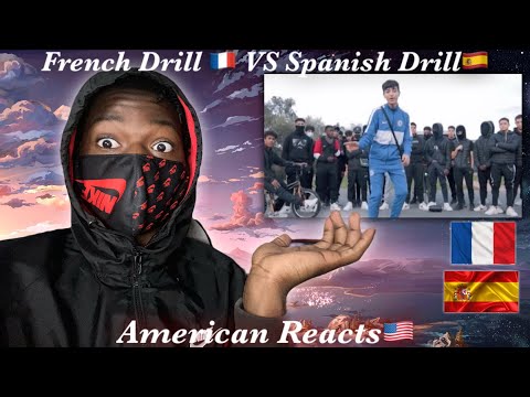 FRENCH DRILL 🇫🇷 VS SPANISH DRILL 🇪🇸 [American Reaction] #FrenchDrill #SpanishDrill