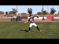 Perfect Game Showcase working 85 from outfield 