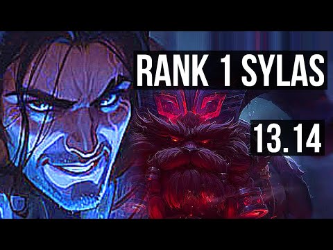 SYLAS vs ORNN (TOP) | Rank 1 Sylas, Rank 3, Legendary | EUW Challenger | 13.14