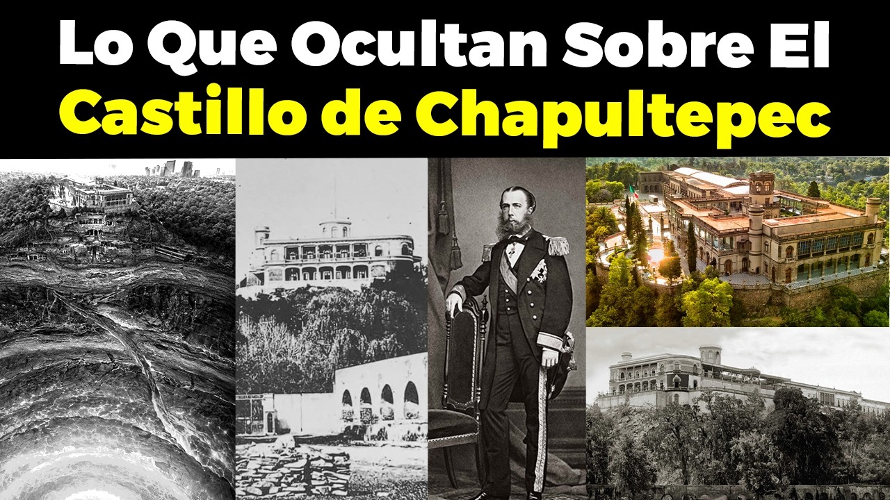 ¿Qué SECRETOS OCULTOS hay bajo el Castillo de Chapultepec?