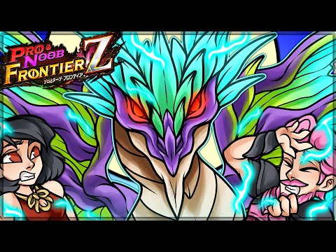 THE MAGNET SPIKE DRAGON - Pro and Noob VS Monster Hunter Frontier! (Rebidiora Gameplay)