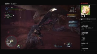 リオレウス　ディアブロス討伐［モンスターハンターワールド］