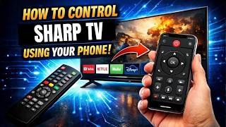How To Control Sharp TV Using Your Phone