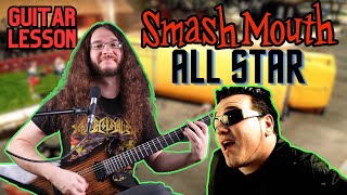 All Star - Smash Mouth Guitar Lesson (with tabs)