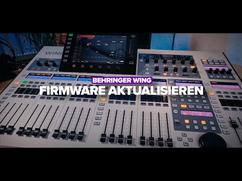 Behringer Wing - Firmware aktualisieren | So einfach geht's!