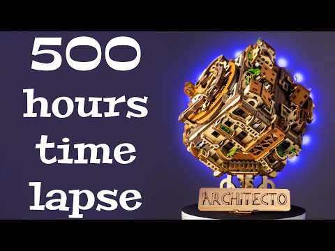 It took me 500 hours to build this puzzle