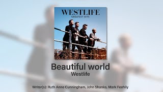Westlife - Beautiful world (Instrumental/Karaoke)