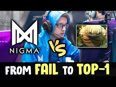 Miracle Antimage FAIL START to GOD in 10 min — NIGMA vs Mudgolems