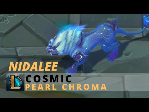 Cosmic Nidalee Pearl Chroma - League Of Legends