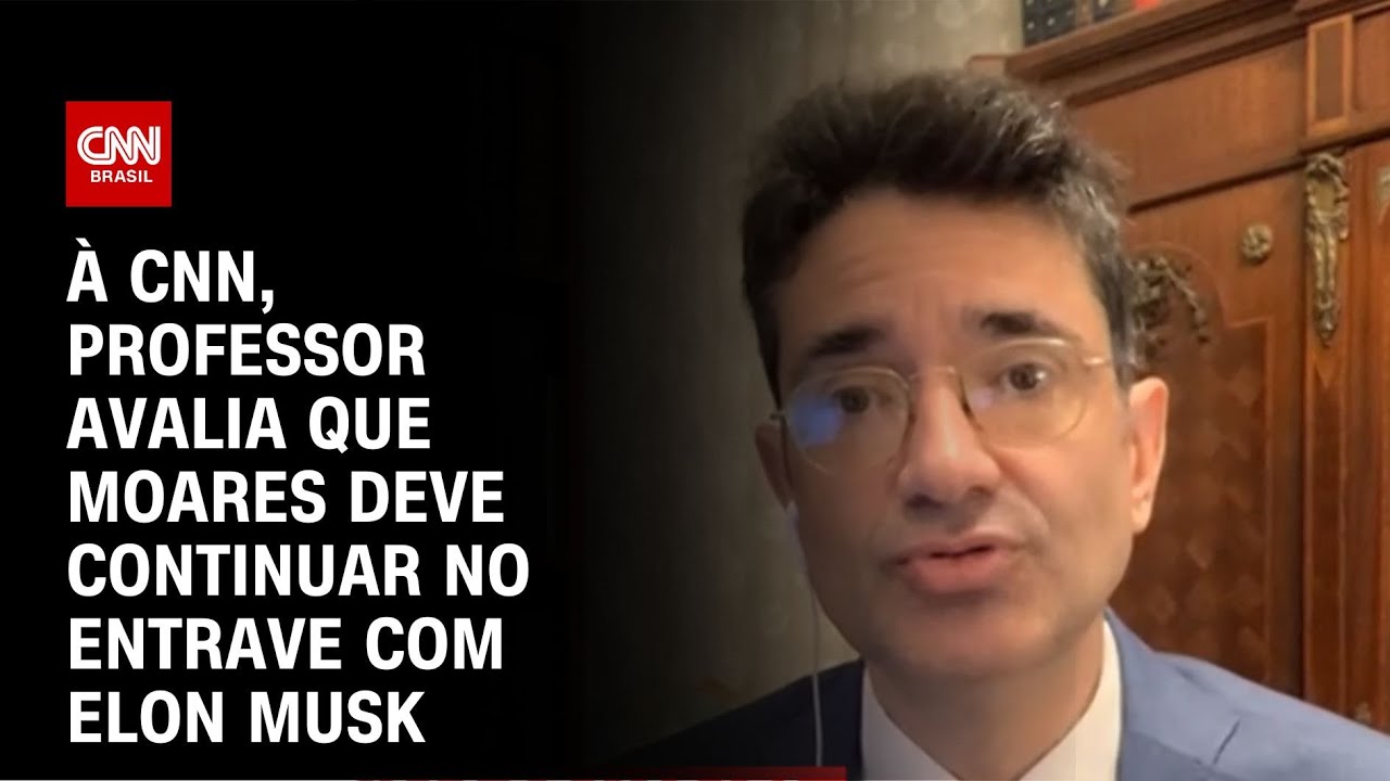 À CNN, Professor avalia que Moares deve continuar no entrave com Elon Musk | CNN NOVO DIA